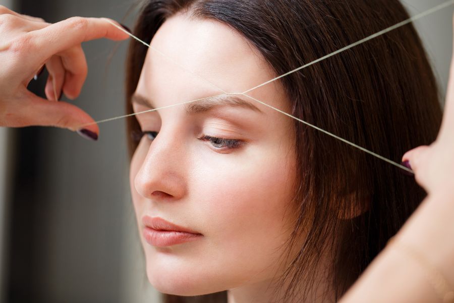 Eyebrow Threading